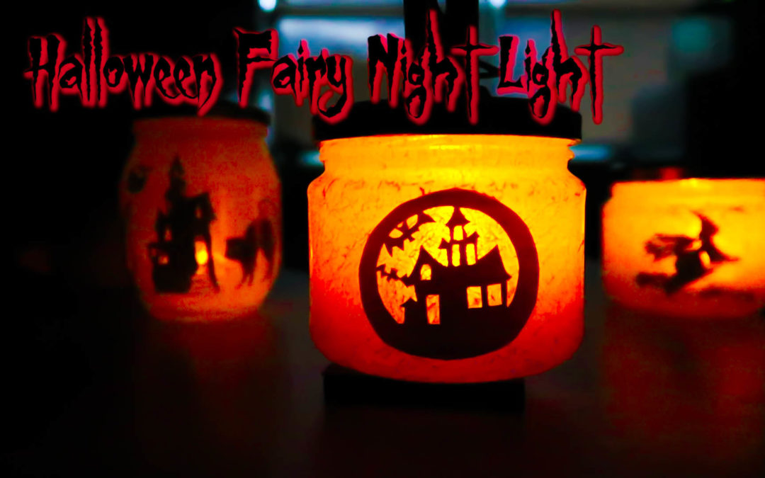 How to DIY Halloween Fairy Lights